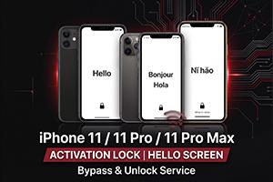 iPhone 11 / 11 Pro / 11 Pro Max — Hello Screen No signal