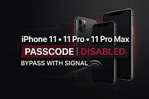 iPhone 11/11 Pro/11 Pro Max — Passcode Full Bypass with Signal