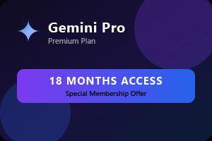 Gemini Pro AI — 18 Months Premium Subscription | Full Access